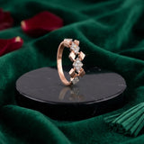 Diamond Rhombus Eternity Band