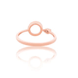 Halo Orbit Diamond Ring
