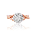 Diamond Celestial Halo Ring