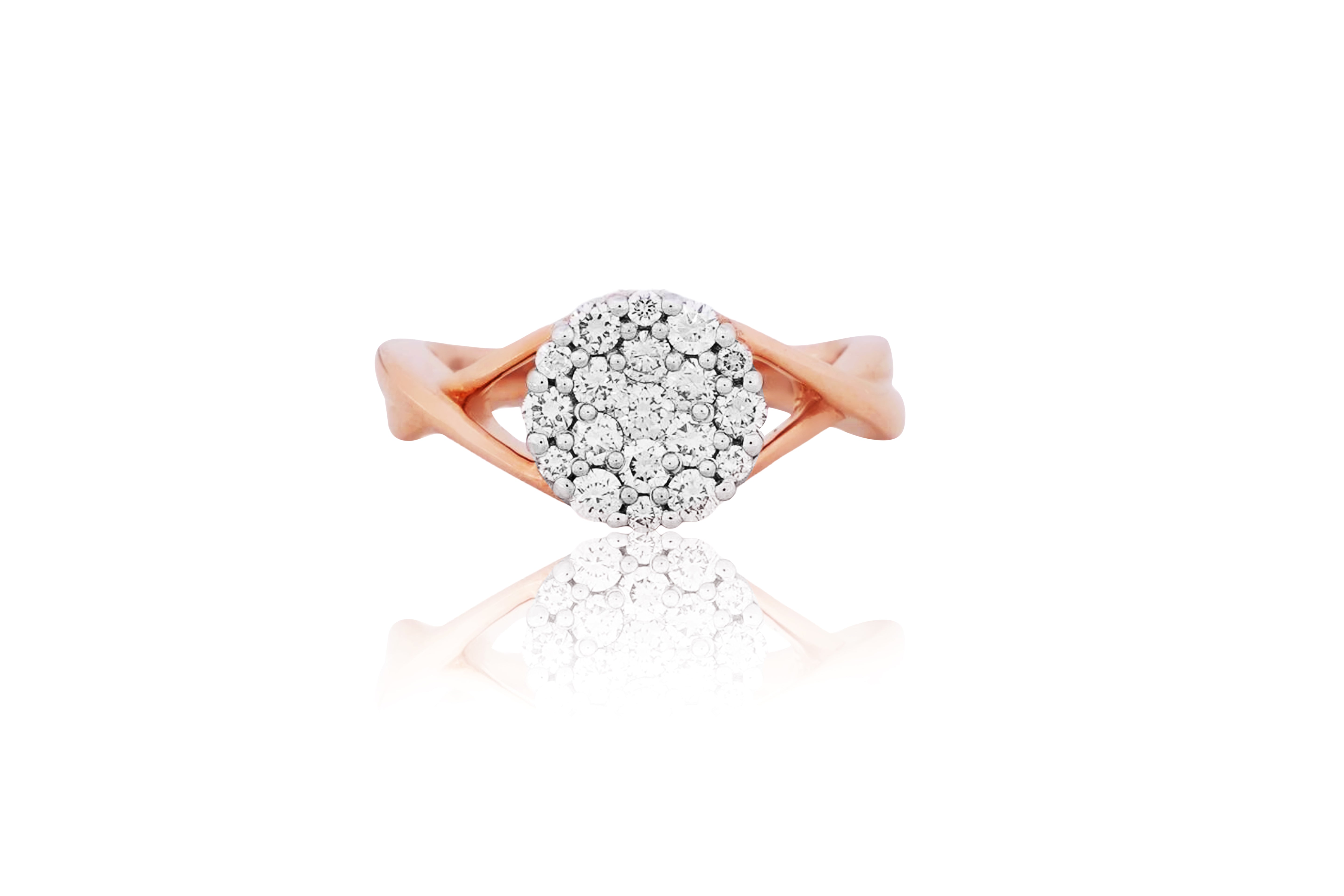 Diamond Celestial Halo Ring