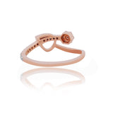Diamond Lyrical Loop Ring