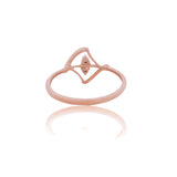 Prism Peak Diamond Ring
