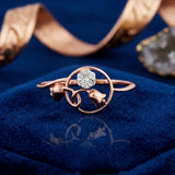 Ethereal Orbit Diamond Ring