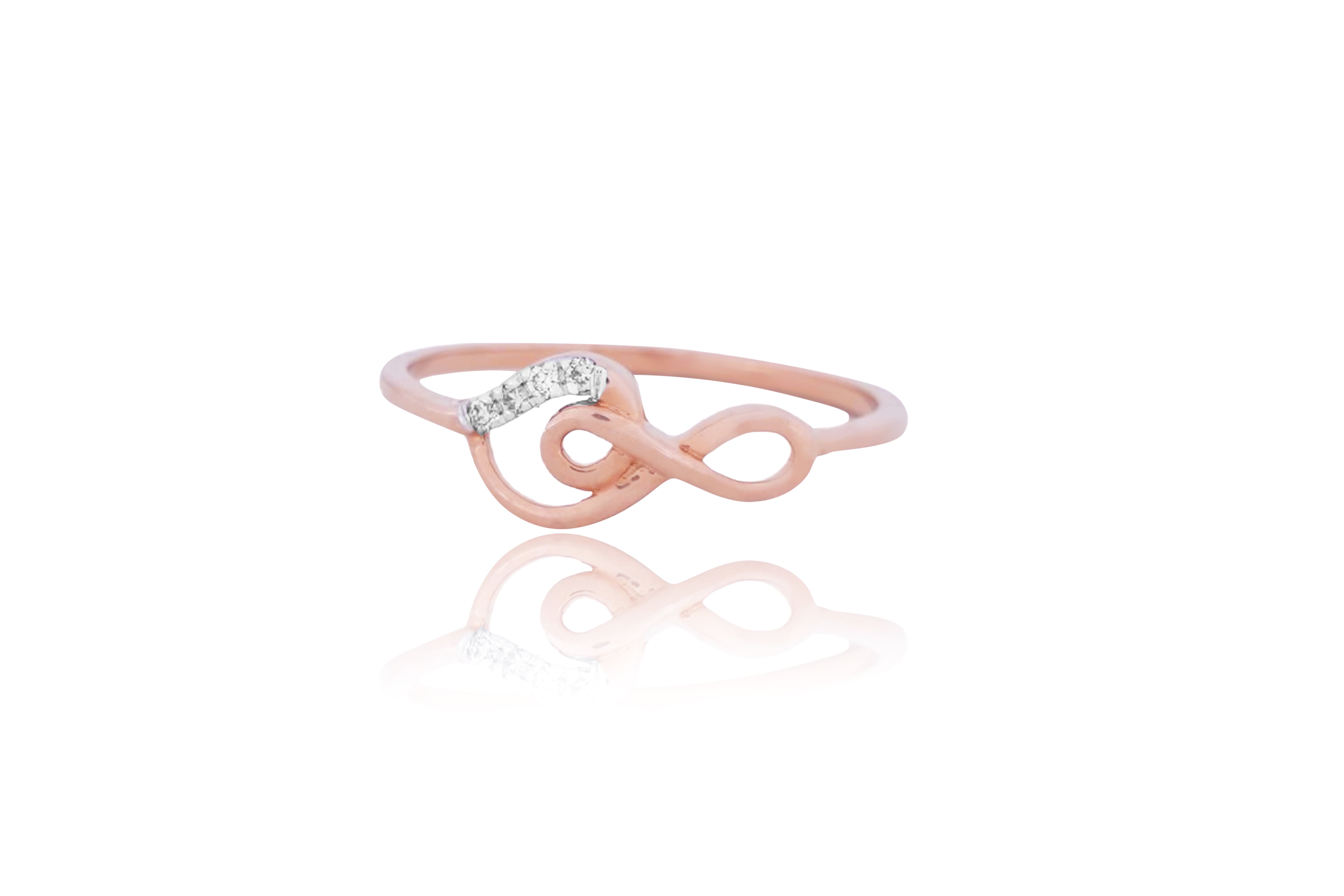 Lyrical Infinite Diamond Ring