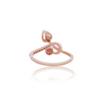 Diamond Ethereal Swan Ring