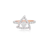 Diamond Apex Trinity Ring