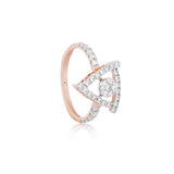Diamond Apex Trinity Ring