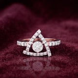 Diamond Apex Trinity Ring