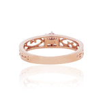 Diamond Filigree Crown Ring