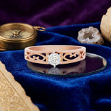 Diamond Filigree Crown Ring