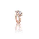 Diamond Celestial Petal Ring