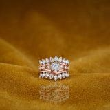 Diamond Petal Crown Trinity