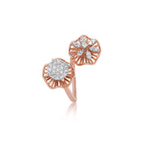 Twin Ginko Bloom Diamond Ring