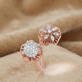 Twin Ginko Bloom Diamond Ring