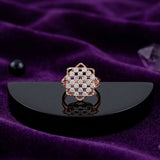 Diamond Mosaic Lattice Ring