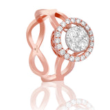 Diamond Imperial Sunburst Ring