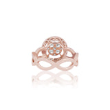 Diamond Imperial Sunburst Ring