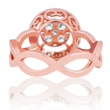 Diamond Imperial Sunburst Ring
