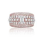 Marquise Majesty Dome Diamond Ring