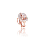Grand Heritage Latch Diamond Ring