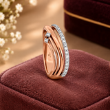 Crossover Radiance Triple Diamond Band
