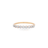 Nine-Stone Diamond Ring