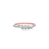 Serpentine Pavé Infinity Diamond Ring