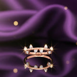 Crown Tiara Diamond Ring