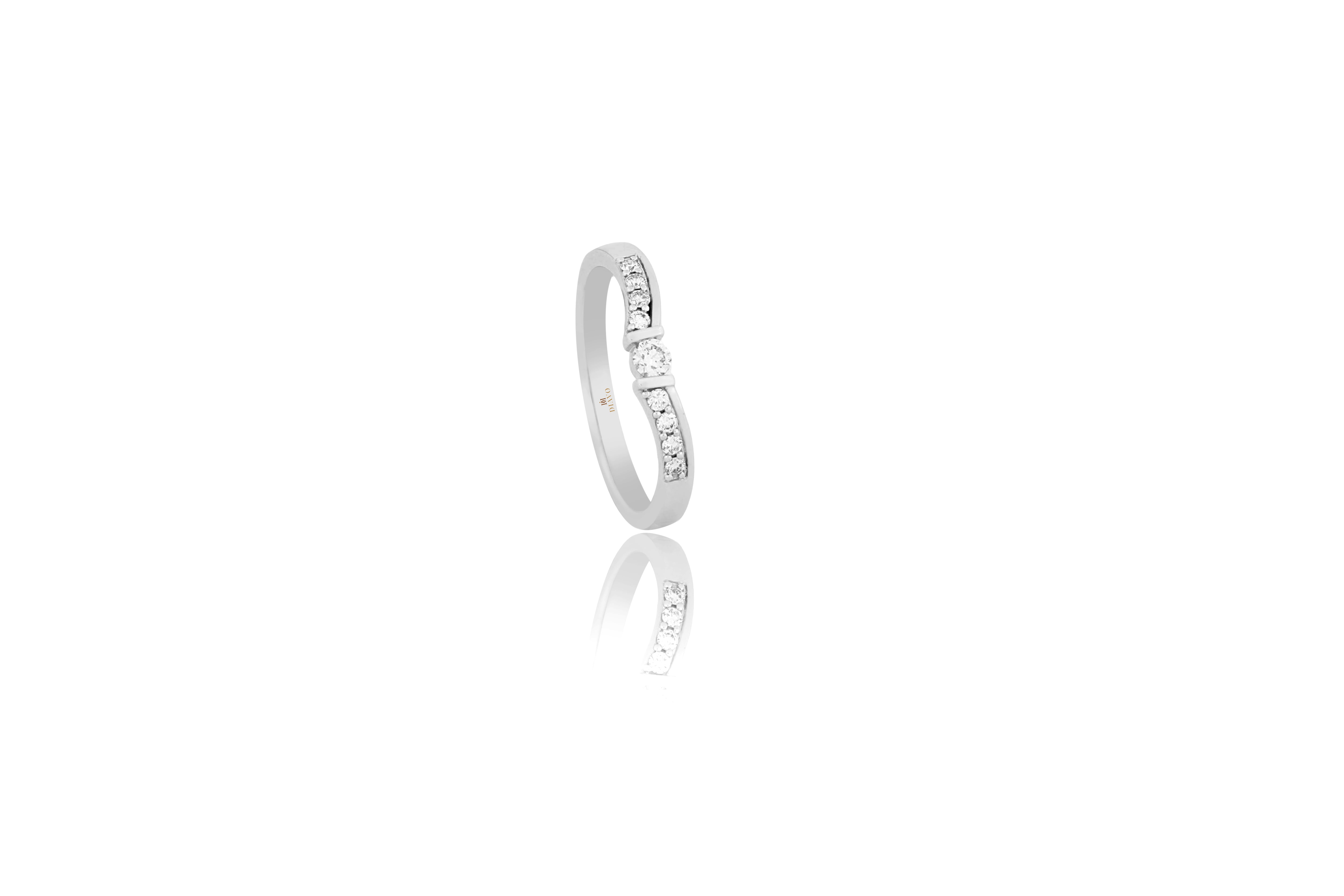 Luminary Bridge Diamond Ring