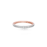 Braided Eternity Glow Diamond Ring