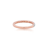 Braided Eternity Glow Diamond Ring