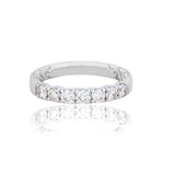 Ethereal Full-Circle Eternity Diamond Ring