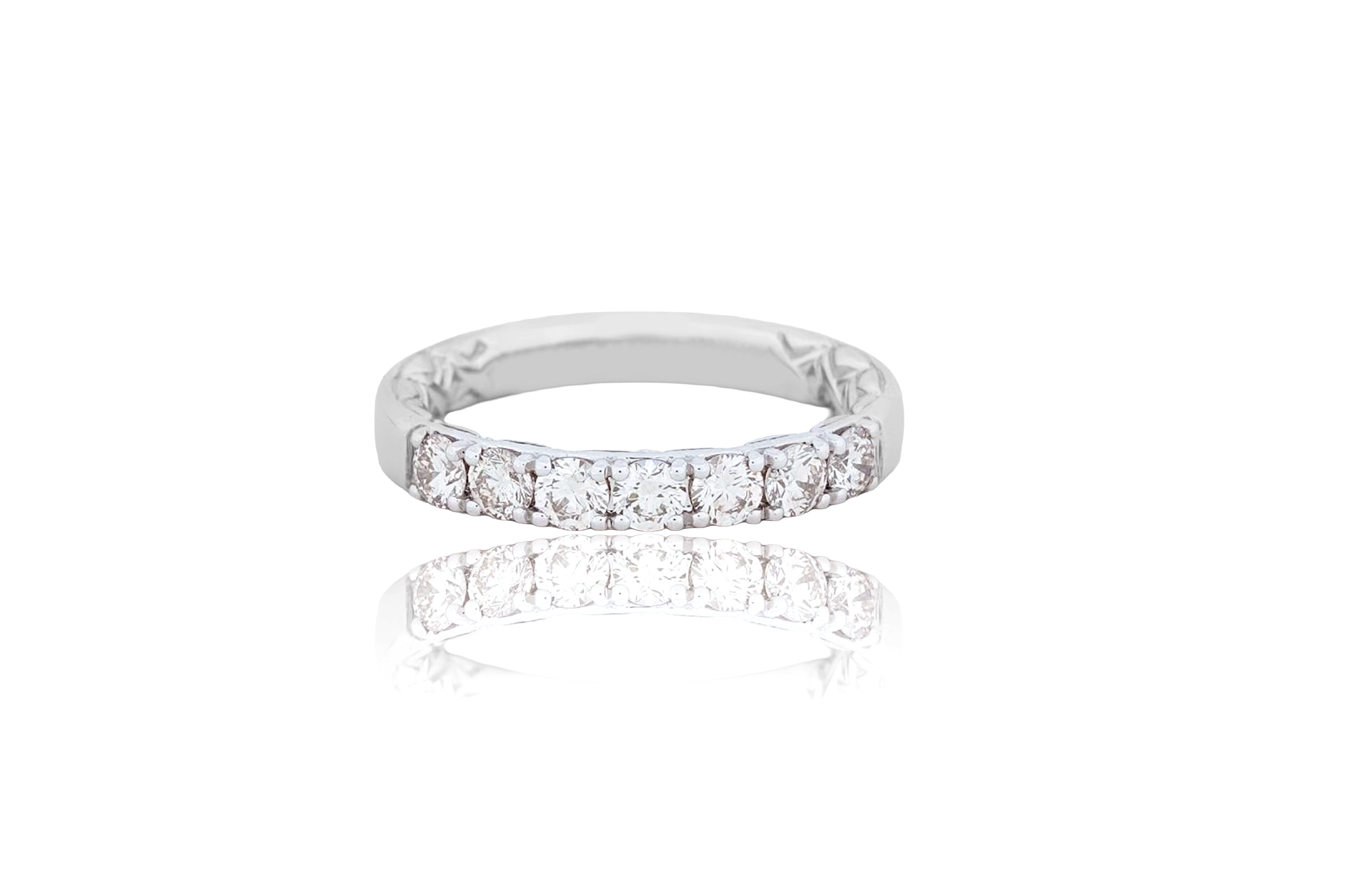 Ethereal Full-Circle Eternity Diamond Ring