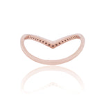 Celestial V-Chevron Diamond Ring