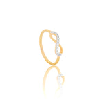 Infinite Radiance Knot Diamond Ring