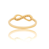 Infinite Radiance Knot Diamond Ring