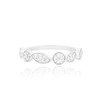Marquise Glimmer Garland Diamond Ring