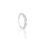 Marquise Glimmer Garland Diamond Ring