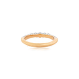 Round Brilliant Diamond Semi-Eternity Diamond Ring