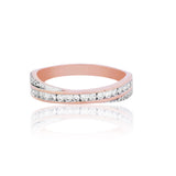 Dual Harmony PavéDiamond Diamond Ring
