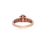 Diamond Radiant Halo Solitaire Band
