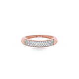 Diamond Pavé Radiance Convex Band