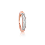 Diamond Pavé Radiance Convex Band