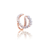 Pear Aura Serpent Diamond Ring