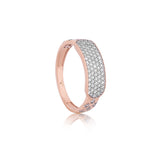 Diamond Pavé Dome Statement Band