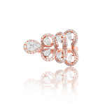 Diamond Ethereal Vine Marquise Ring