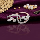 Marquise Petal Infinity Diamond Ring