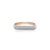 Diamond Geometric Monolith Ring