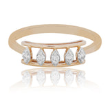 Diamond Marquise Crown Band