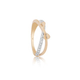 The Entwined Heart Diamond Ring